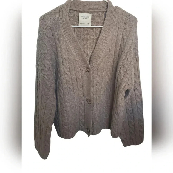 Abercrombie Brown Sweater NWT SIZE  XS - Picture 6 of 6